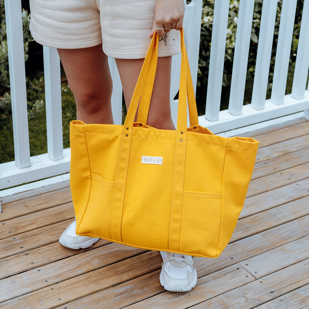 Marigold Yellow Large Tote