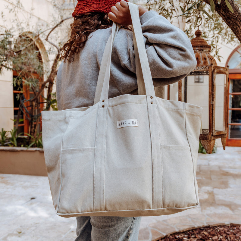 Origin Tote in Dusty Beige