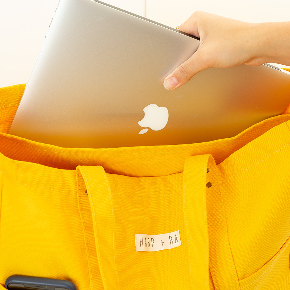 Marigold Yellow Large Tote