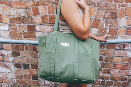 Forest Green Large Tote
