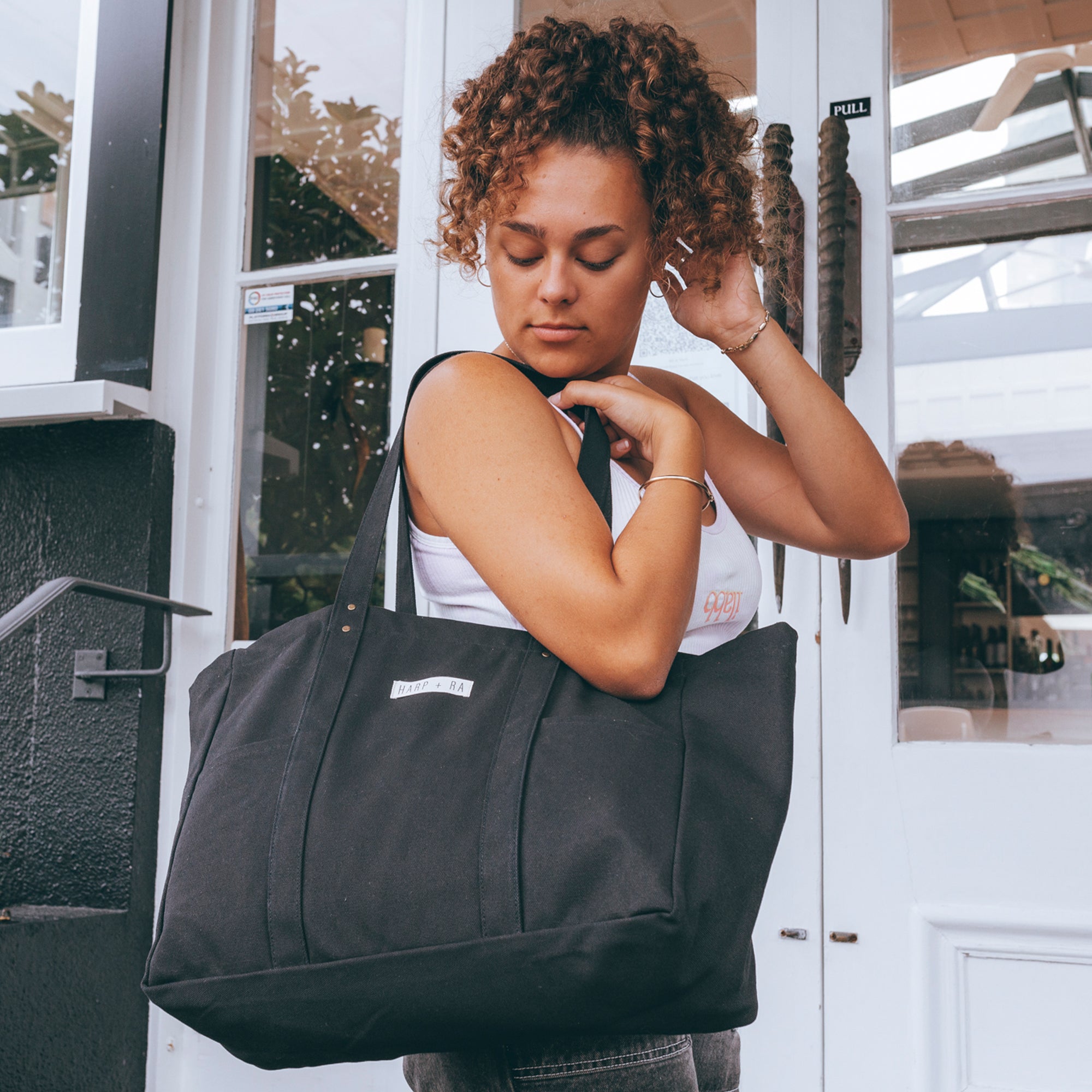 Origin Tote in Raven Black