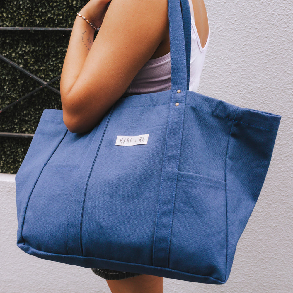 Sapphire Blue Large Tote