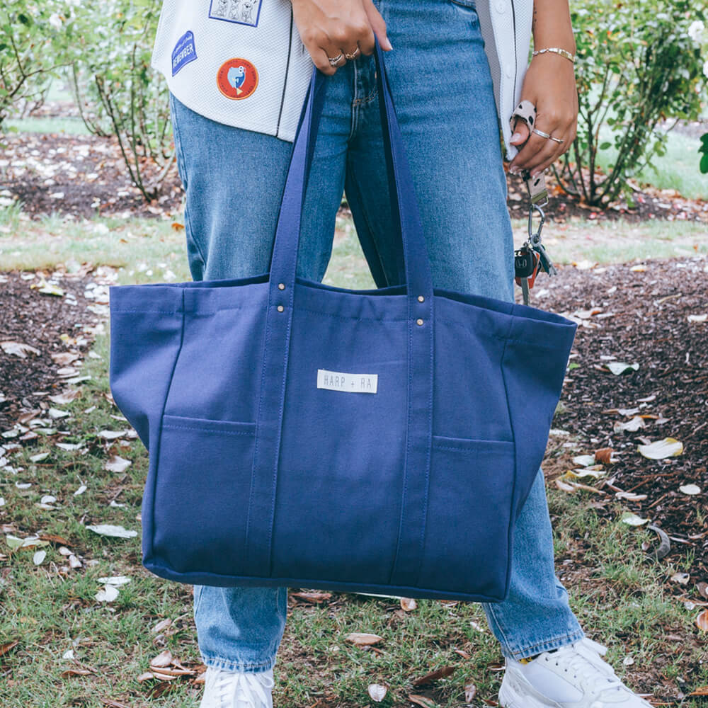 Origin Tote in Sapphire Blue