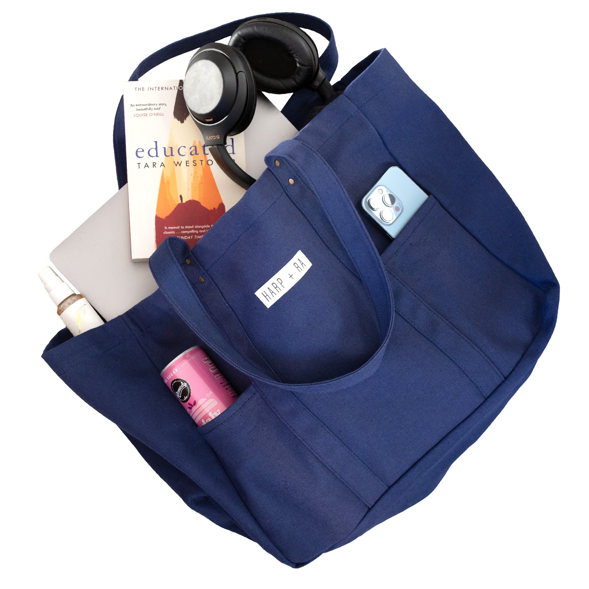 Sapphire Blue Large Tote