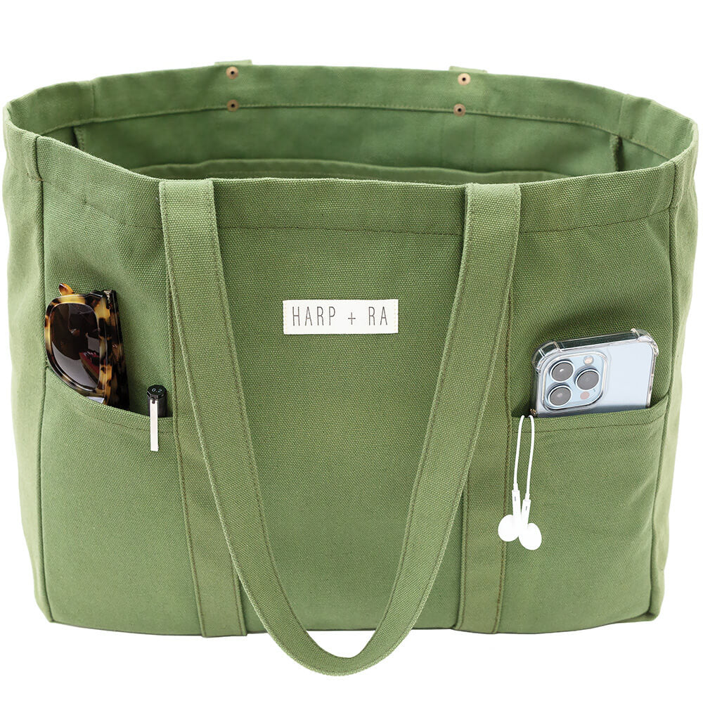 Origin Tote in Forest Green
