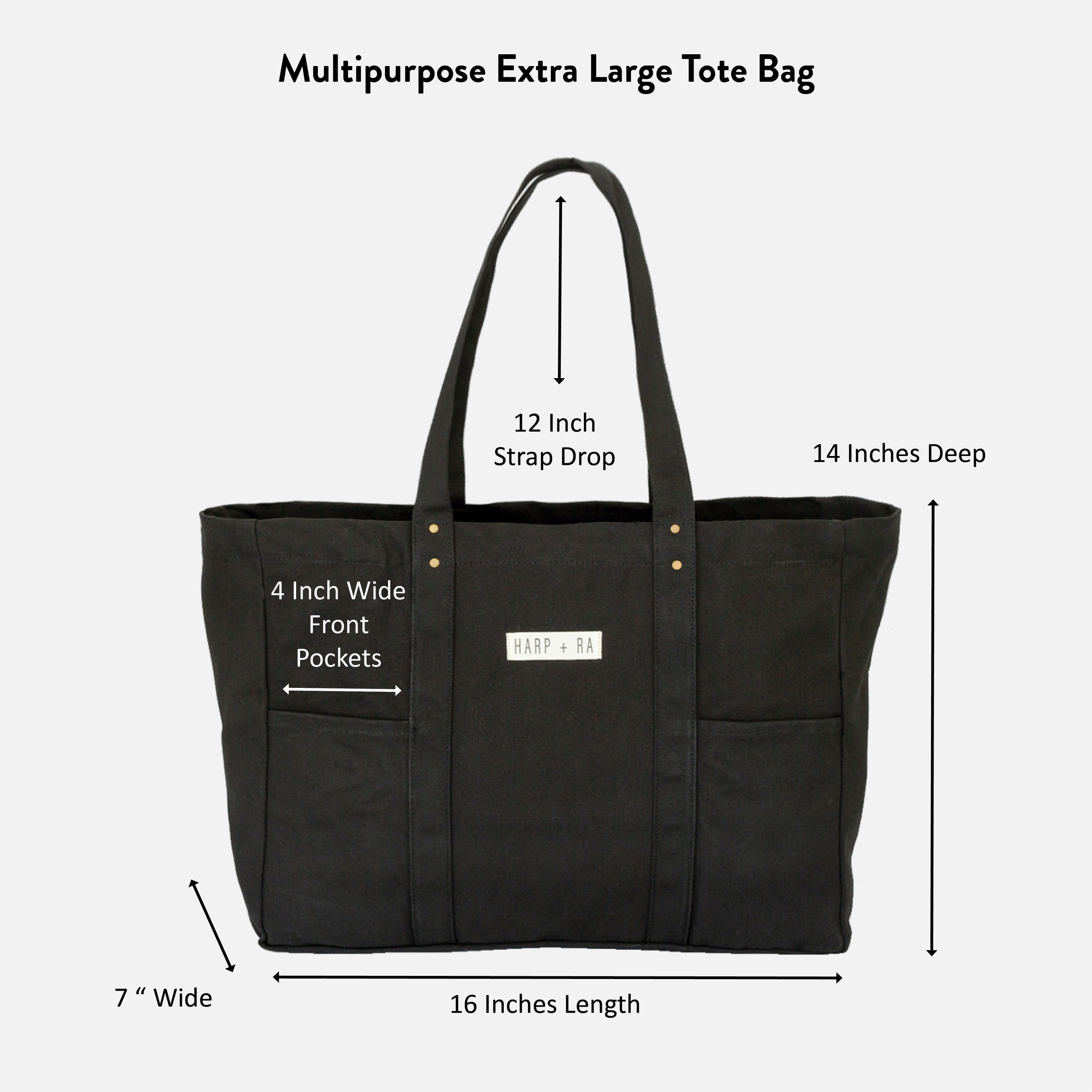 Origin Tote in Raven Black