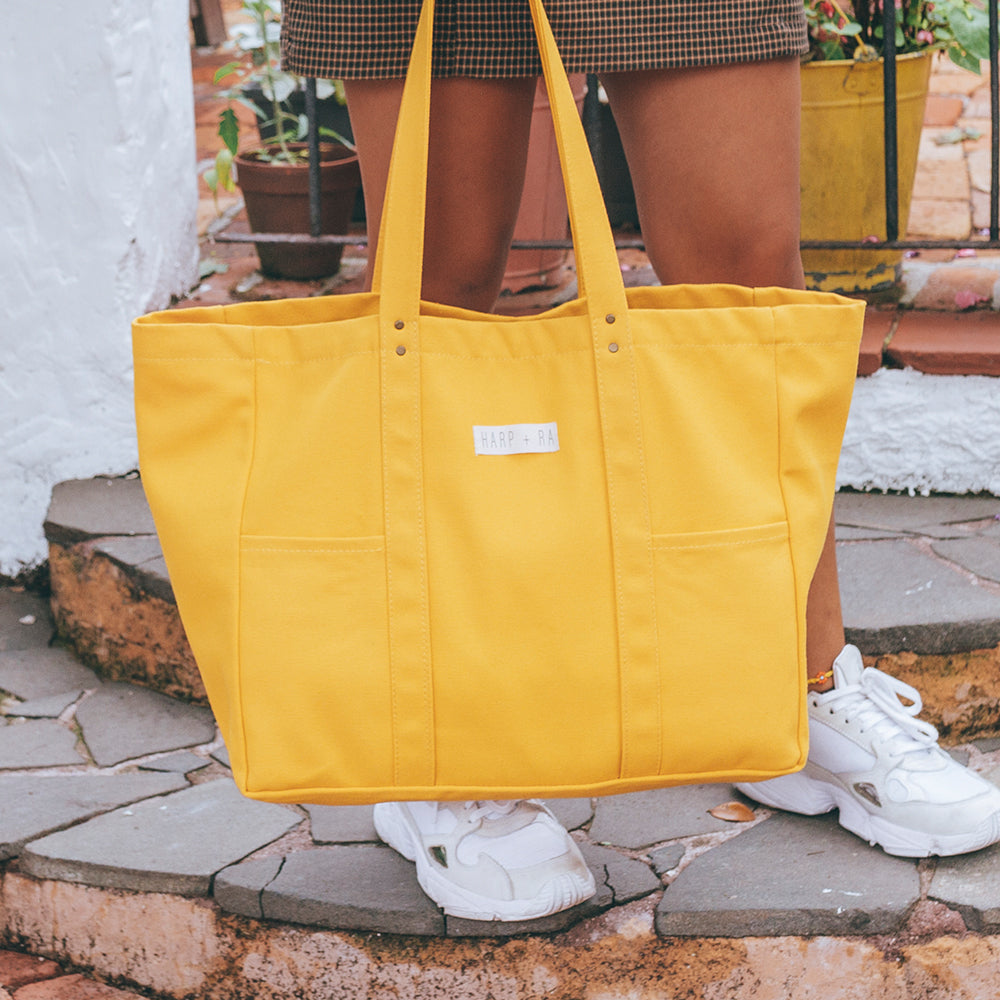 Marigold Yellow Large Tote